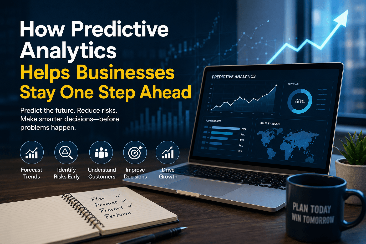 How Predictive Analytics Helps Businesses Stay One Step Ahead