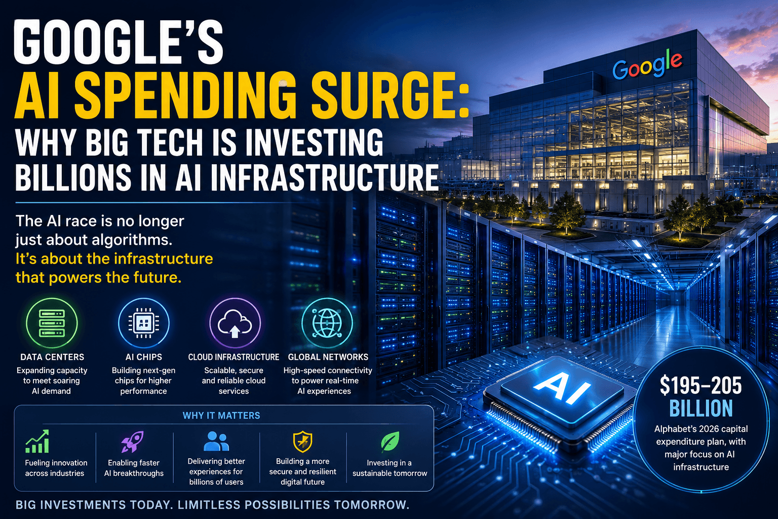 Google's AI Spending Surge: Why Big Tech Is Investing Billions in AI Infrastructure