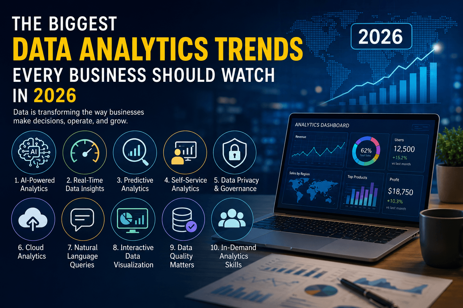 The Biggest Data Analytics Trends Every Business Should Watch in 2026