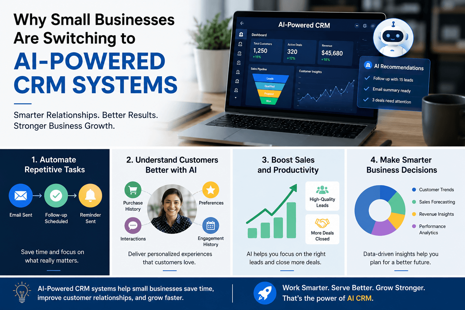 Why Small Businesses Are Switching to AI-Powered CRM Systems
